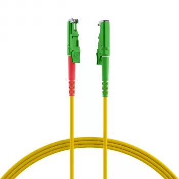 EFB Elektronik Duplex Jumper E2000/APC-E2000/APC 9/125µm OS2 LSZH jaune 3,0 mm 40m