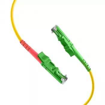 EFB Elektronik Duplex Jumper E2000/APC-E2000/APC 9/125µm OS2 LSZH jaune 3,0 mm 40m