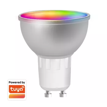 Lampe GU10 connectée Wi-Fi LogiLink, compatible Tuya