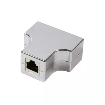 LogiLink MP0037 adaptateur en T répartiteur réseau RJ45 Cat5e 100 Mbps noir