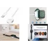 LogiLink PA0379 Câble de charge à induction pour Apple Watch, blanc, 1 m