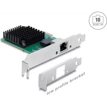 Carte réseau Delock 81270 PCI Express x1 10 Gigabit LAN 1 x RJ45 RTL8127