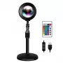 Lampe LED Sunset LOGILINK, 5W, avec télécommande