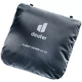Housse DEUTER pour flight case - housse de protection noire anti-poussière et anti-rayures avec découpes pour poignées