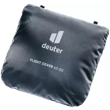 Housse DEUTER pour flight case - housse de protection noire anti-poussière et anti-rayures avec découpes pour poignées
