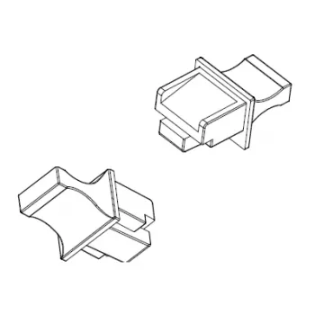 EFB obturateur RJ45, noir, lot de 100