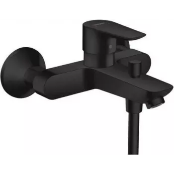Mitigeur de baignoire mural monocommande HG Talis E noir mat