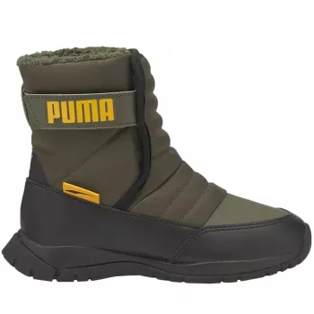 Baskets d'hiver Nieve WTR AC PS PUMA enfant, noir/blanc