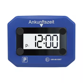 Disque de stationnement électronique LogiLink, certifié KBA, bleu