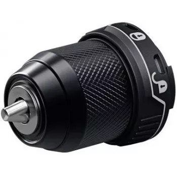 Bosch FlexiClick mandrin de perçage GFA 12-M Professional (noir, pour outils FlexiClick 12V et renvoi d’angle GFA 12-W)