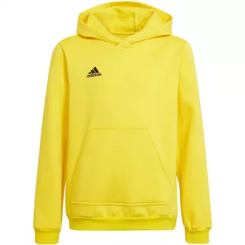 Sweat à capuche adidas Entrada 22 Team jaune taille enfant 116