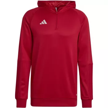 Sweat à capuche adidas Tiro 23 Competition Team Power Red/Blanc pour homme