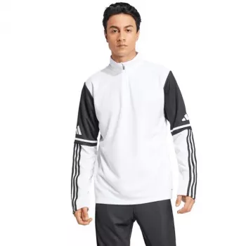 Sweat d'entraînement adidas Squadra 25 pour homme Blanc/Noir XL