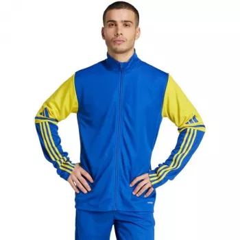 Maillot d'entraînement adidas Squadra 25 homme football polyester recyclé AEROREADY Team Royal Blue/jaune L
