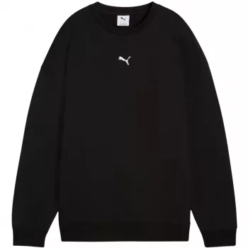 Puma Women's ESS Oversized Crew Sweatshirt TR Black Size L