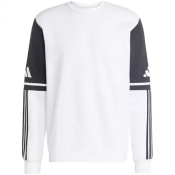 adidas Squadra 25 Sweat Crew sweat-shirt homme blanc/noir taille M