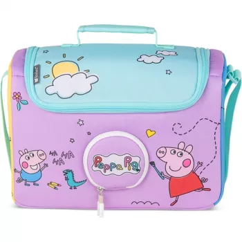 Tonies HörSpiel Transporter - Peppa Pig sac de transport pour Toniebox et figurines Tonies, rose