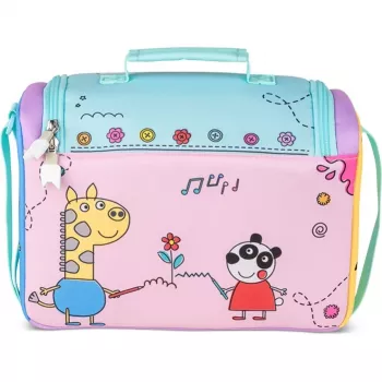 Tonies HörSpiel Transporter - Peppa Pig sac de transport pour Toniebox et figurines Tonies, rose