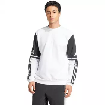 adidas Squadra 25 Sweat Crew sweat-shirt homme blanc/noir taille S