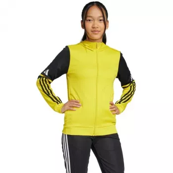 Sweat à capuche adidas Squadra 25 Hoody enfant jaune/noir taille 164