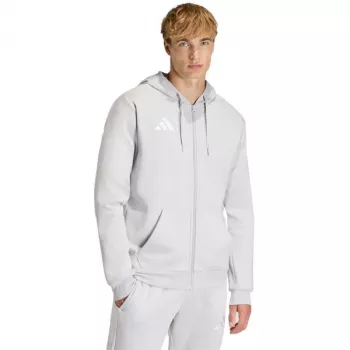 adidas Entrada 26 Hoody Full Zip Homme Gris 2XL