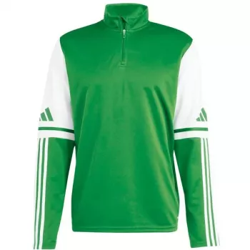 adidas Squadra 25 Sweat d'entraînement homme Team Green/Blanc XL
