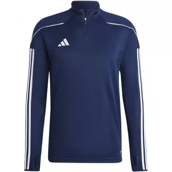 adidas Tiro 23 League Sweat d'entraînement Navy Blue homme coupe ajustée demi-zip manches longues HS7229 M