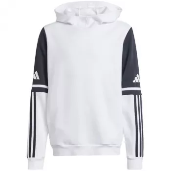 Sweat à capuche adidas Squadra 25 enfant blanc JD4807 140 cm