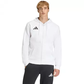 Sweat à capuche à fermeture zippée adidas Entrada 26 homme blanc 2XL