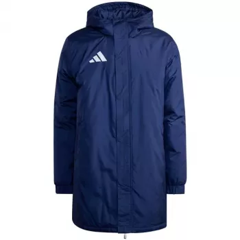 Veste de stade adidas Entrada 26 homme marine polyester recyclé zippée à capuche L