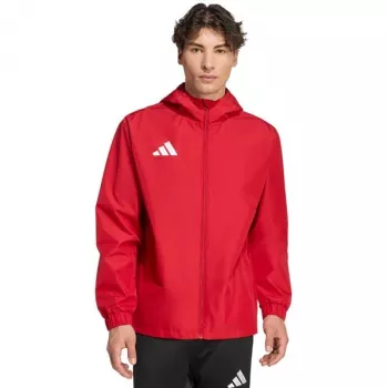 Veste adidas Entrada 26 All Weather homme rouge 2XL