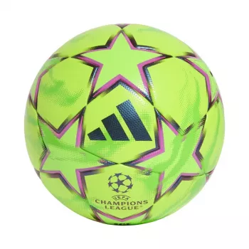 adidas UCL Winter 26/27 League Stage Ballon de football taille 5 vert/noir/rose
