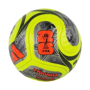 adidas World Cup 26 Trionda Pro Winter Ballon de football taille 5 vert/noir/argent JD8023