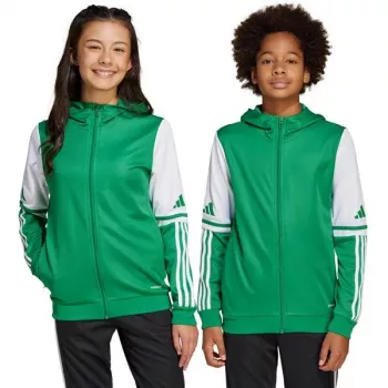 adidas Squadra 25 Hoody enfants vert/blanc 152 cm