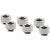 Thermal Grizzly DeltaMate Verlängerungsfitting - MF10, nickel brillant, pack de 6