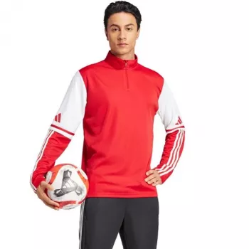 Sweat d'entraînement adidas Squadra 25 homme rouge/blanc taille M