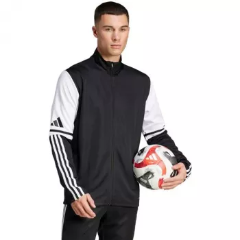 Sweat d'entraînement adidas Squadra 25 homme 1/4 zip noir/blanc 2XL