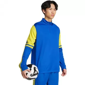 Sweat d'entraînement adidas Squadra 25 homme Team Royal Blue/Jaune taille S