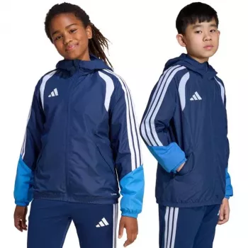 Veste tout temps adidas Tiro 26 Competition enfant bleu 152 cm