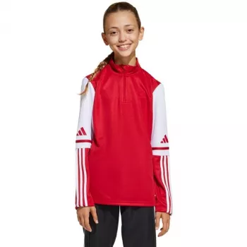 Sweat d'entraînement adidas Squadra 25 enfant rouge 128 cm