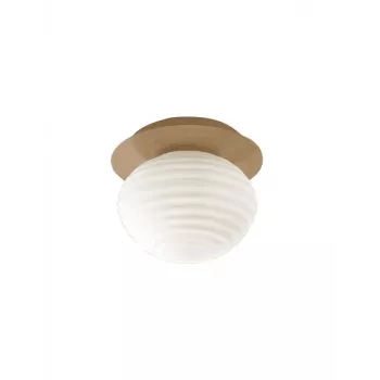 Plafonnier Opalla 30W E27 30 cm blanc