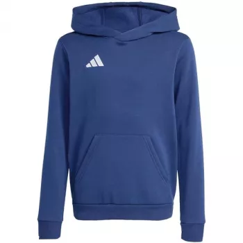 Sweat à capuche adidas Entrada 26 pour enfant bleu marine 164 cm