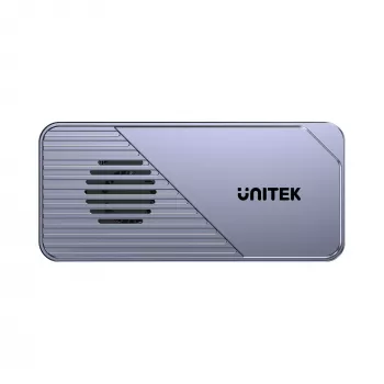UNITEK boîtier SSD USB4 M.2 NVMe avec refroidissement actif, 80Gbps, sans outil, aluminium, USB-C