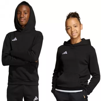 Sweat à capuche adidas Entrada 26 enfant noir 152cm