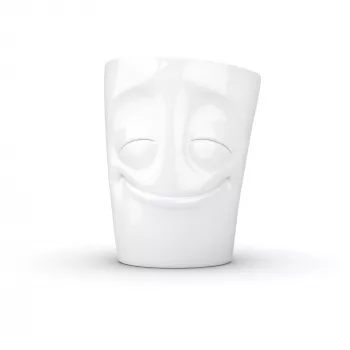 FIFTYEIGHT PRODUCTS T018301 Amused mug à anse blanc 350 ml