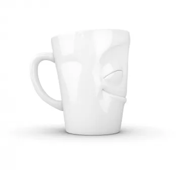 FIFTYEIGHT PRODUCTS T018301 Amused mug à anse blanc 350 ml