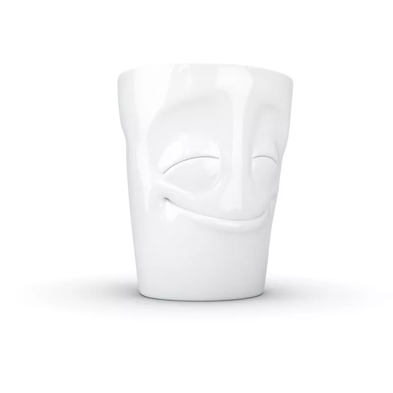 FIFTYEIGHT PRODUCTS T018301 Amused mug à anse blanc 350 ml