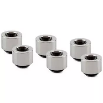 Raccord prolongateur Thermal Grizzly DeltaMate - MF14, nickel brillant, lot de 6