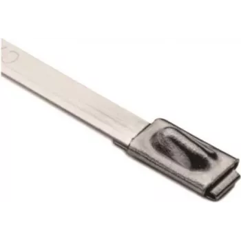 Collier de câble en acier inoxydable HellermannTyton MBT14SS-SS304-ML 362x4,6mm, lot de 100