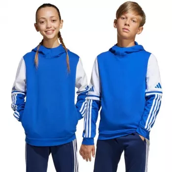 Sweat à capuche adidas Squadra 25 enfant bleu JD4806 128cm